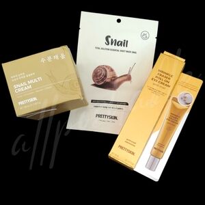 ⭐️2/$45⭐️ PRETTYSKIN Snail Cream Bundle